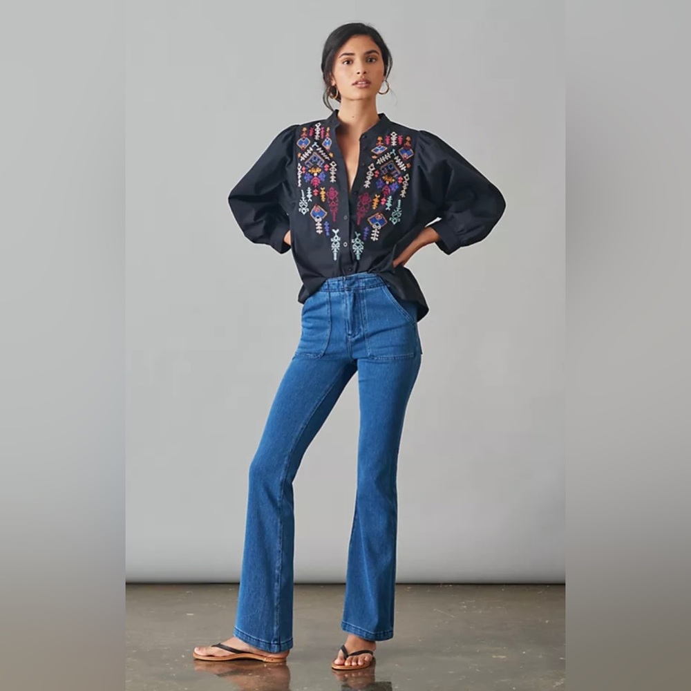 Anthropologie, Pilcro, The Icon Flare